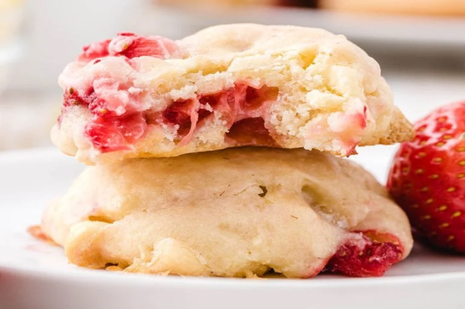 Strawberry Cookies