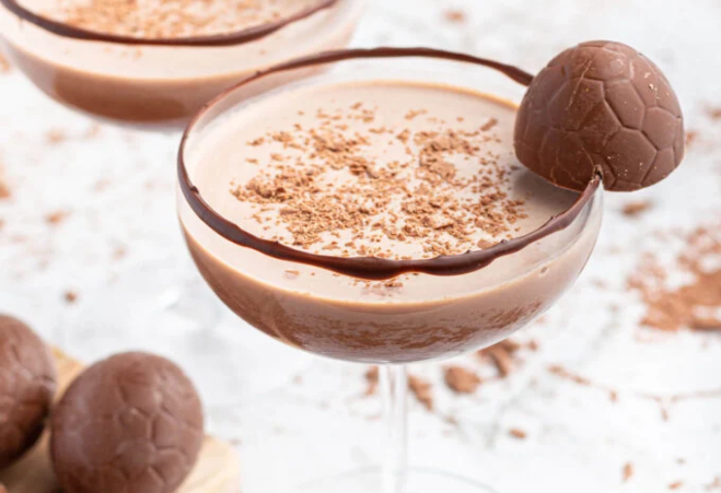Chocolate Easter Egg Mocktail