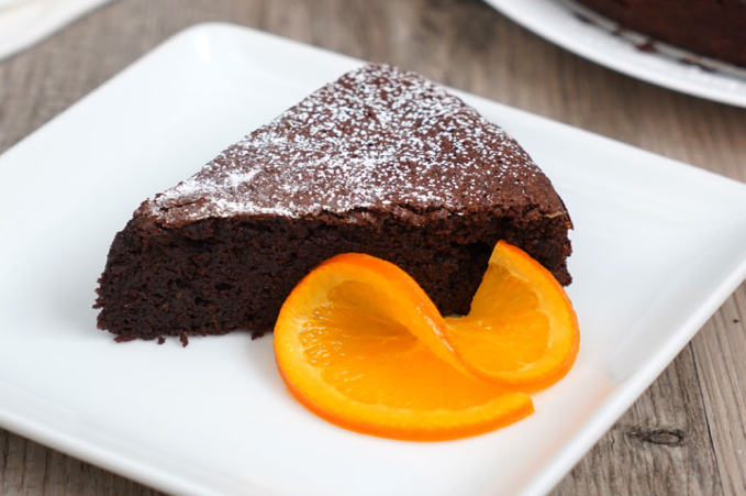 Flourless Chocolate Orange Cake