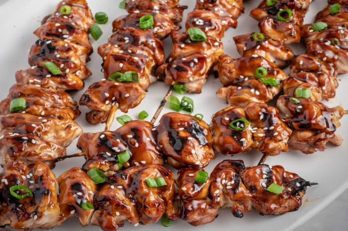 Teriyaki Chicken Skewers