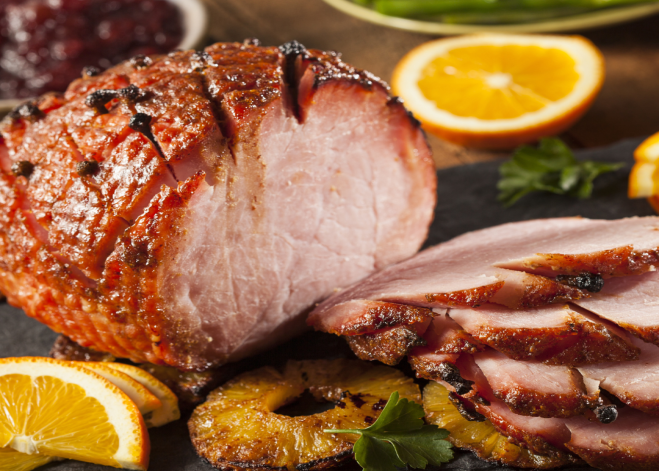 Low GI Sugar Glazed Christmas Ham