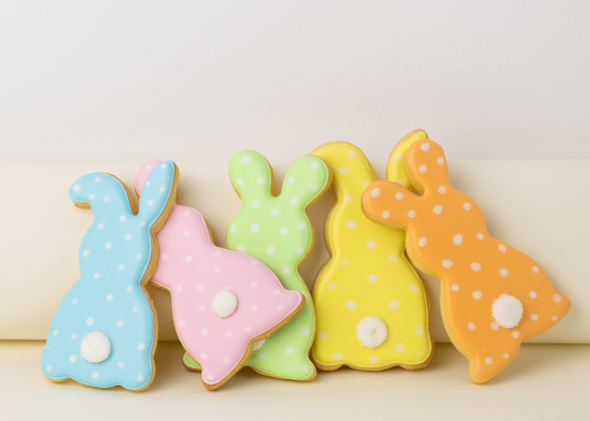 Sunshine Sugar Easter Cookies